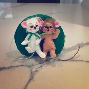 Annalee Mice in Hat ☘️